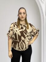 Μπλούζα εμπριμέ one size