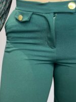 Παντελόνα με χρυσές λεπτομέρειες - Image 3