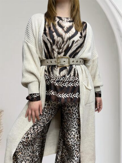 Πλεκτή ζακέτα one size