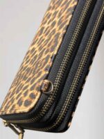 Πορτοφόλι λεοπάρ διπλό - Image 2