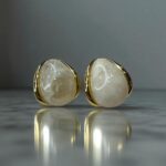 Elysia Pearl Glow Earrings - Image 2
