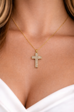 Crystal Cross Necklace
