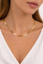 Golden Snake Necklace