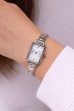Silver Elegance Rectangle Watch