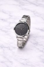 Midnight Texture Silver Watch - Image 2