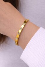 Nova Square Link Bracelet - Image 2