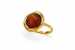 Luna Brown Stone Ring - Image 2