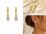 Luna Drop Earrings - Image 3