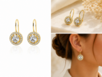 Celeste Halo Earrings - Image 2