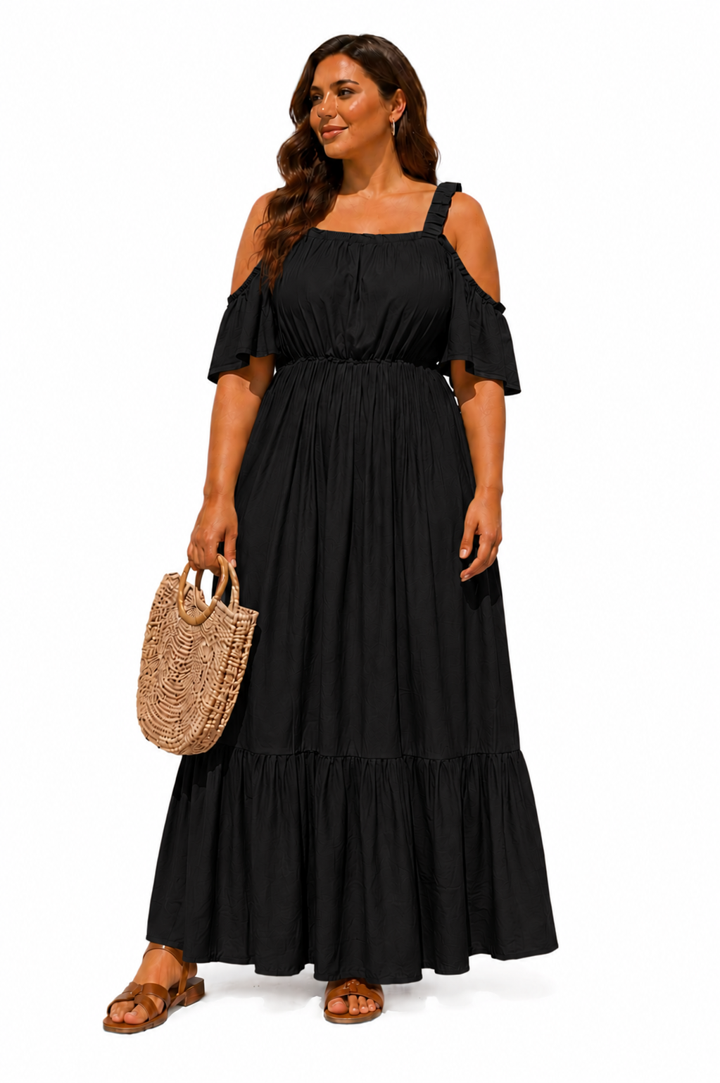Midnight Breeze – Maxi Φόρεμα Plus Size