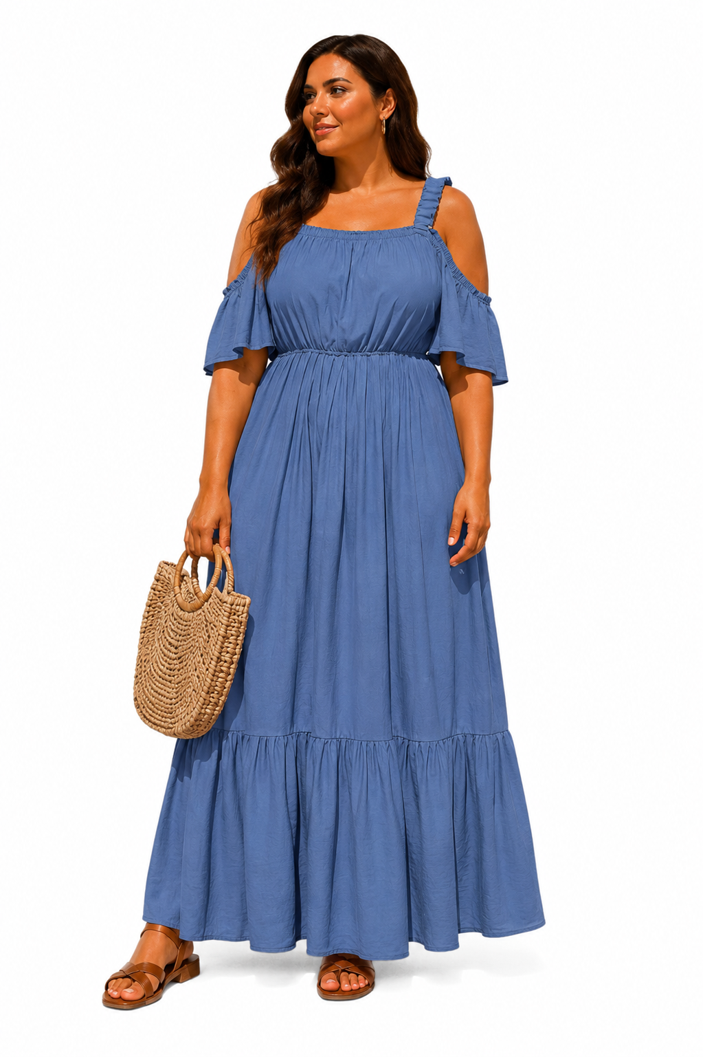 Ocean Breeze – Maxi Φόρεμα Plus Size